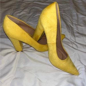 Brand New Yellow Pumps